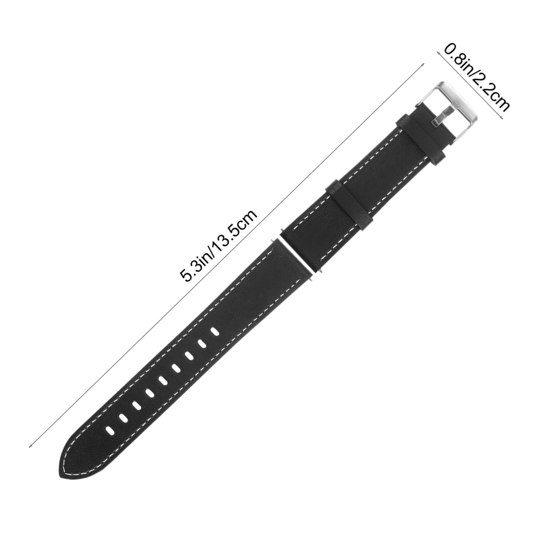 Gadpiparty 3pcs Watchband Cowhide Leather Strap for Watch Watch Quick Release Design Comfortable and Stylish Band