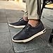 Jousen Men's Casual Shoes Memory Foam Mens Fashion Sneakers Business Dress Sneaker (A81Q06 Black 10)