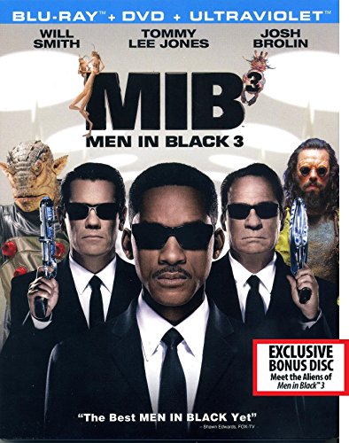 Men in Black 3 (Blu Ray + 2 DVD + Digital Copy) (Blu Ray Case) image 3