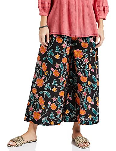 Image of Amazon Brand - Myx Women Loose Mid Rise Palazzo (Available in Plus Sizes)