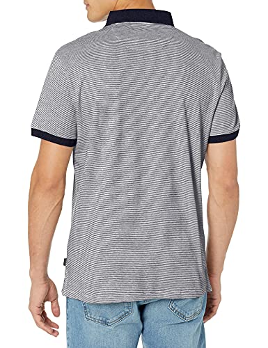 Image of Calvin Klein Men's Liquid Touch Polo Stripe with UV Protection