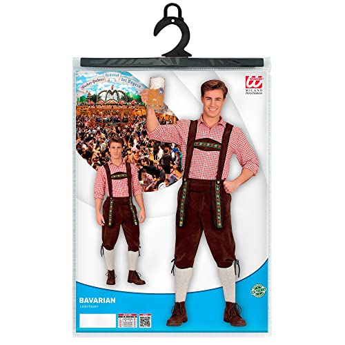 Widmann - Kostuum Beiers, leren broek, bierfeest, volksfeest, themafeest, carnaval - Afbeelding 6