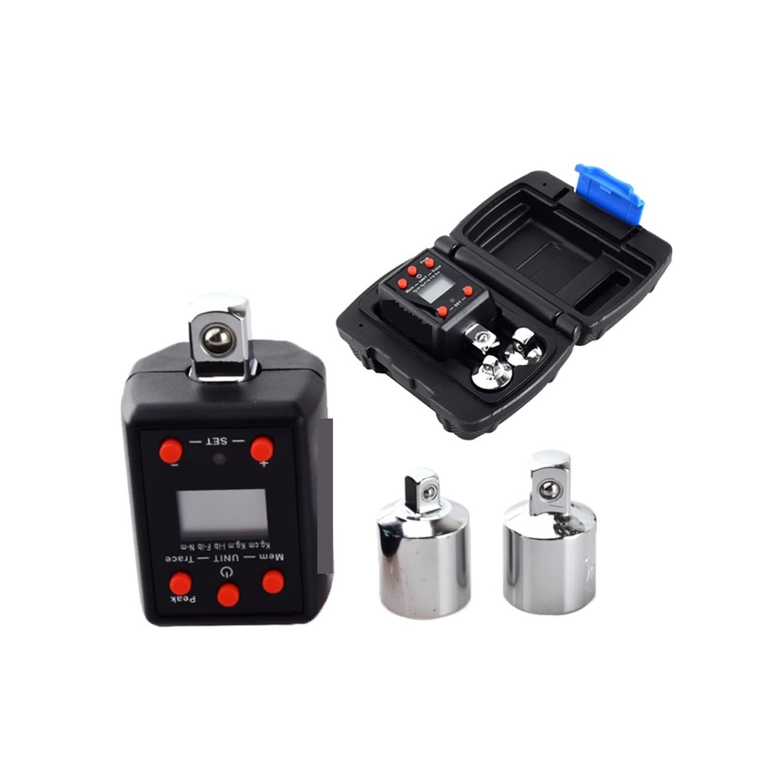 Cyfrowy klucz dynamometryczny, Precyzyjny profesjonalny cyfrowy klucz dynamometryczny 1.5-1000nm Mini Manipulator Tool Adapter elektroniczny(TM4-200AN(200NM))