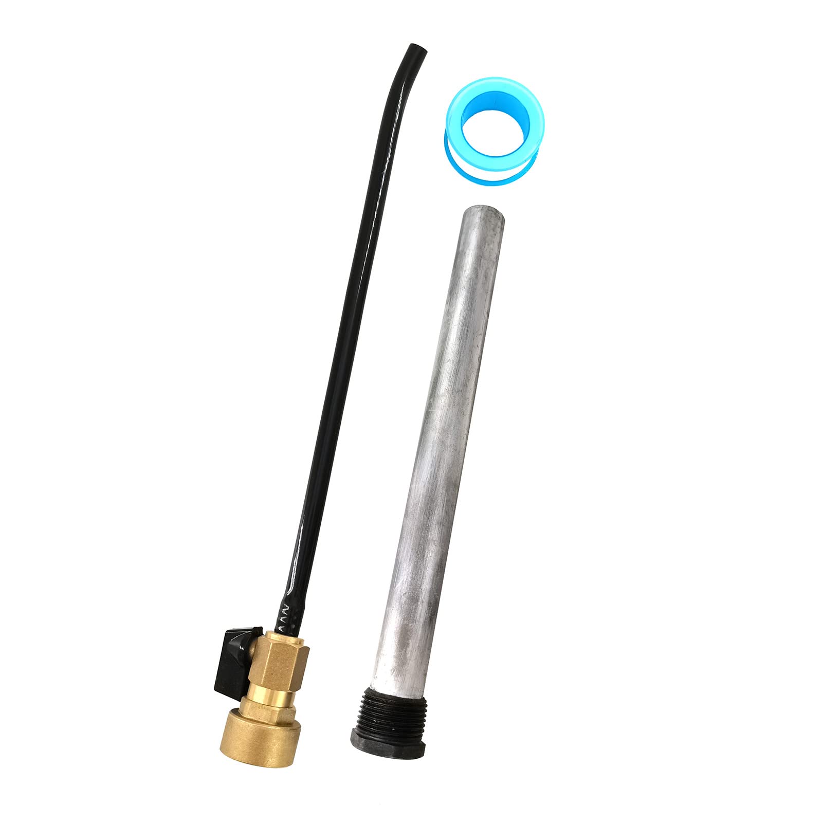 Buy Copper RV Water Heater Tank Rinser Flusher and Anode Rod Set