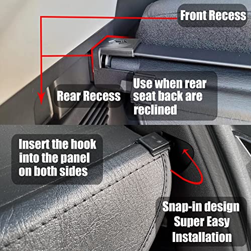 Volcaner Cargo Cover for Kia EV6 Accessories,Leather Retractable Rear Trunk Organizer Trunk Cover Privacy Security Screen Shield Shade for 2022 2023 2024 2025 2026 Kia EV6 Accessories by Volcaner - Image 4