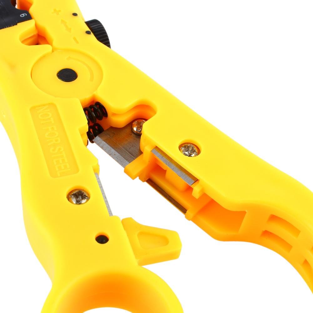 Coltello Spellacavi Format Lama Stripper 192 Mm - Lama In Acciaio Al Carbonio, Manico In Plastica - 4