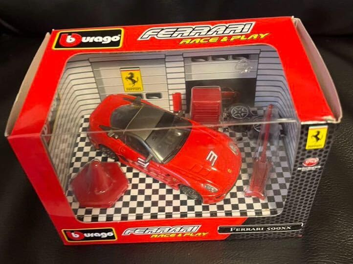 Amazon | 1/43 Ferrari 599XX Race & Play フェラーリ burago ブラーゴ