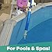 GAME 4855 Manual Handheld Swimming Pool and Spa Vacuum Cleaner, For Minor Debris, Simple Pump Action