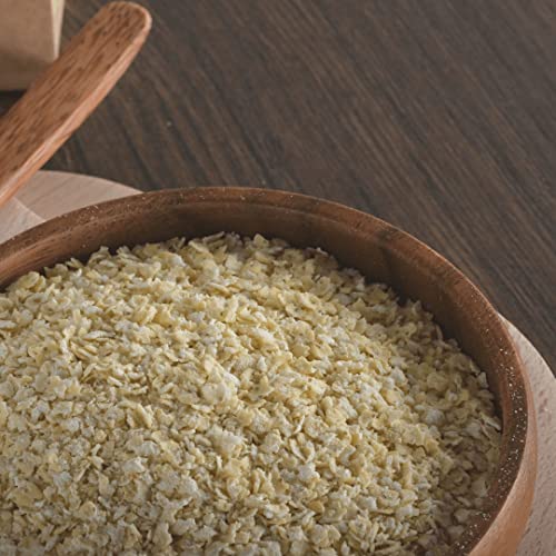 süssundclever.de® Bio Hirseflocken | aus Europa | 1,0 kg | Hirse | plastikfrei und ökologisch-nachhaltig abgepackt