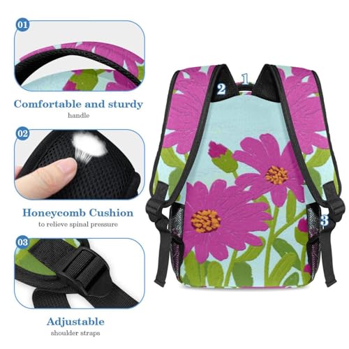 Sacs à dos de jour avec trousse scolaire ados imprimé Multicolore #07 - 4