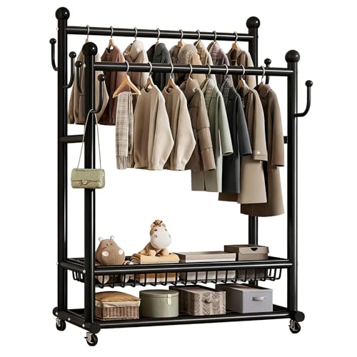 HJKHRE �n���K�[���b�N ��� 2��2�i���[ ������� �ߗ� ��� �m�����b�N�Ɩ��p ���������� �ߗގ��[ ��e�� ���@�\���[ �͂񂪁[����I�V���� ���I�t�� �m���|�� ������� �ߗގ��[ ���[�͂��� �X�b�L�����[ �g���ȒP (�u���b�N,100cm 