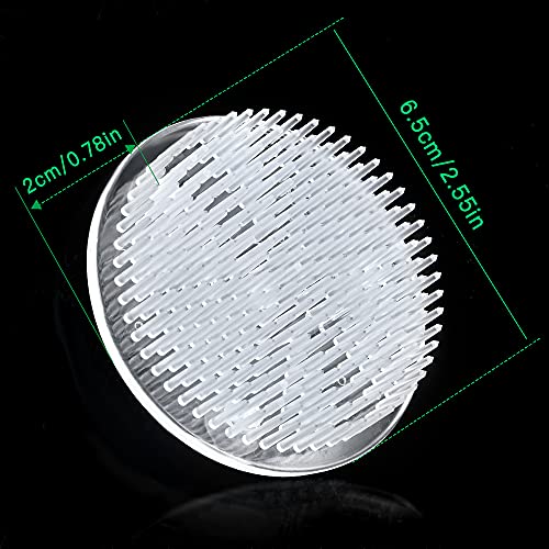 Worldity 6 Pieses Flower Frog, 2.55" Flower Pin Holder, Flower Frogs For Arrangements With 3 Mini Suction Cups For Ikebana Vases Plant Fixation, Flower Decoration #TOP1