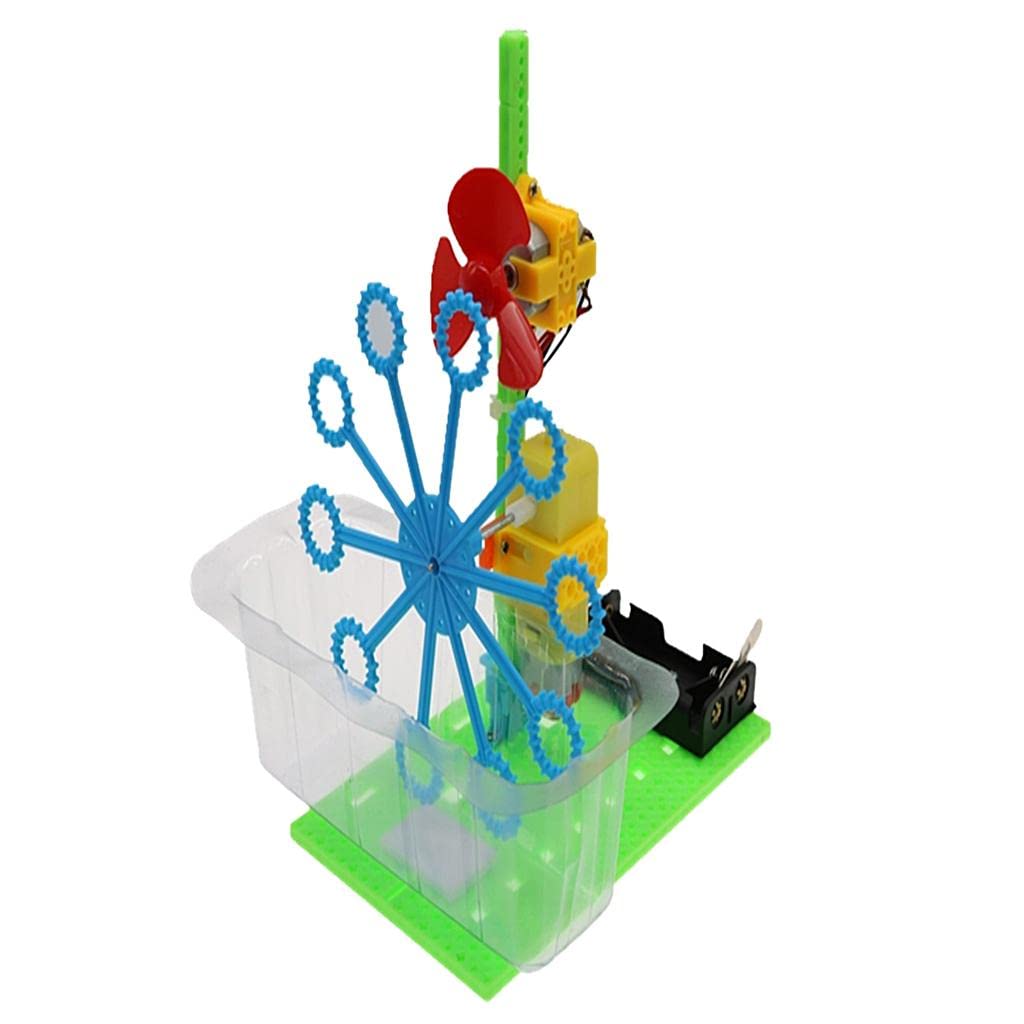 LOOM TREE® Upgraded Professional Hand-cranked Bubble Machine with High Output for Outdoor Or Indoor Use | 1 Set Of Homemade Hand-Cranked Bubble Machine Model Bulk Kit