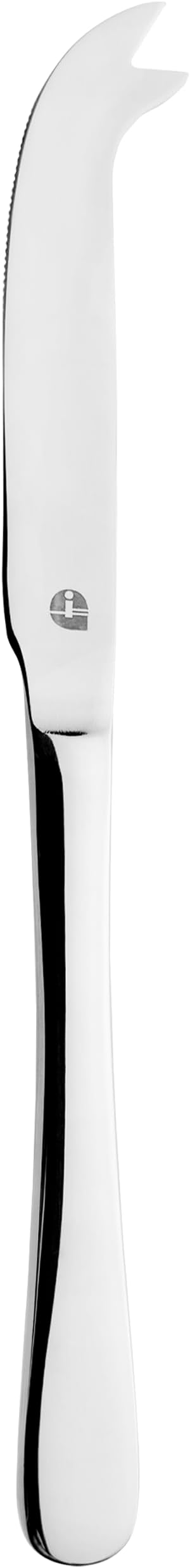 Grunwerg Windsor Carded Cheese Knife CHKWDR/C, 18/0 Stainless Steel, Black