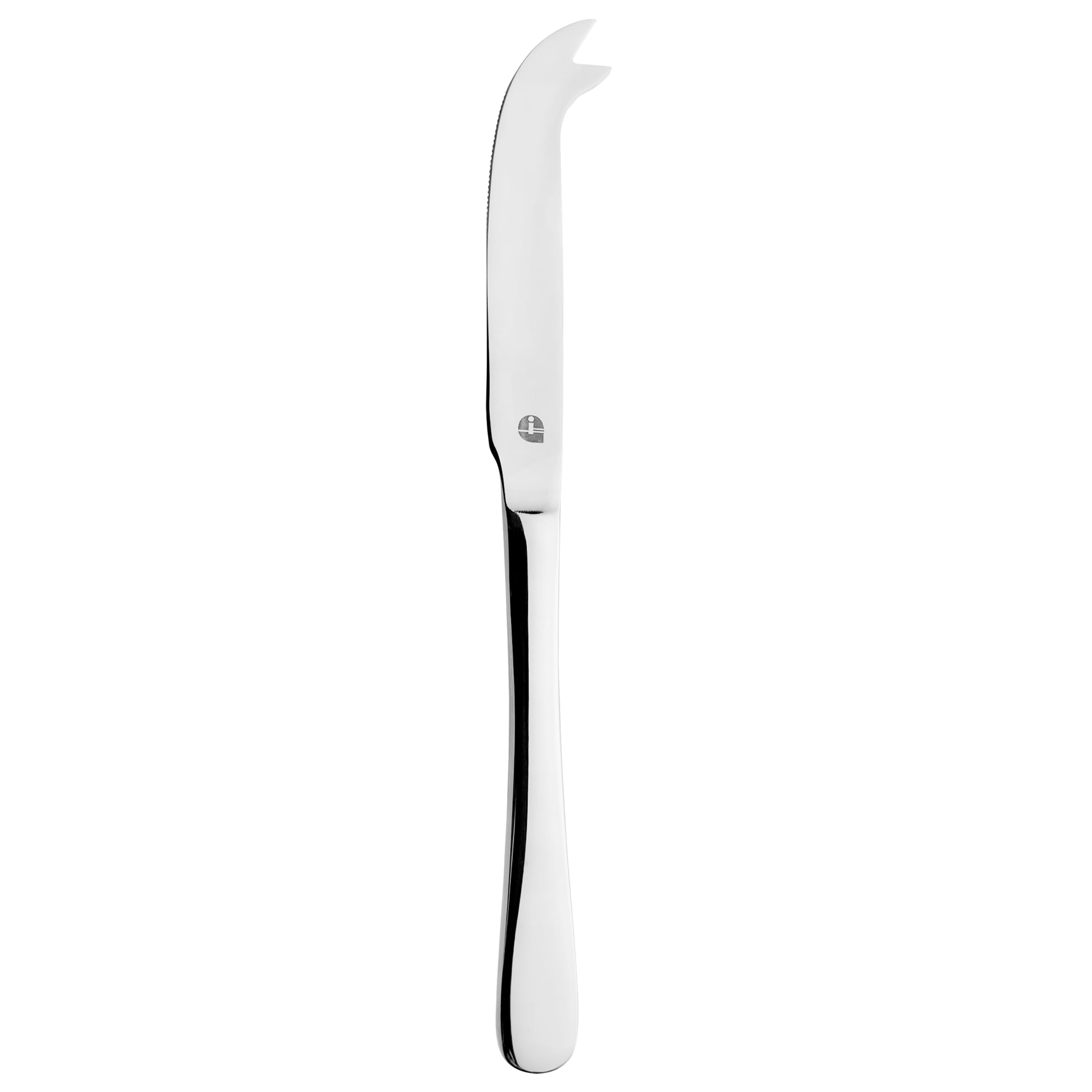 Grunwerg Windsor Carded Cheese Knife CHKWDR/C, 18/0 Stainless Steel, Black