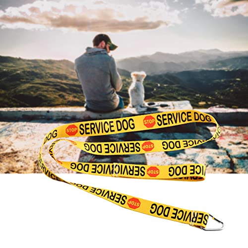 Therapie-Hundeleine, für Hund/Reaktiv, gepunktet, nicht für Haustiere, Arbeitshundeleine, Sleeve Service Dog Leash Wrap (Service D)