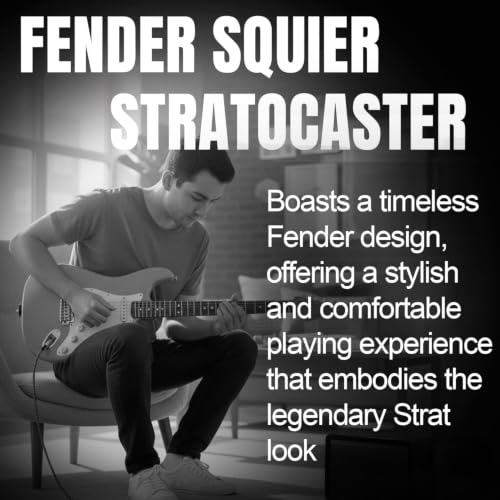 Image of Fender Squier Stratocaster Electric Guitar, Beginner Guitar, with 2-Year Warranty, Includes Free Lessons, Torino Red with Matte Finish