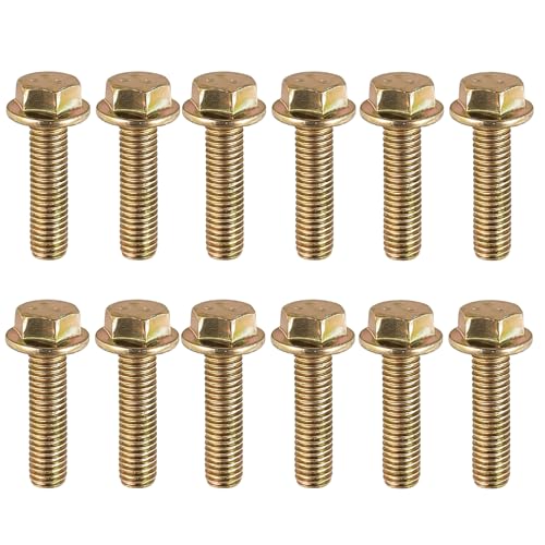 DOUQANG Exhaust Manifold Header Bolts Hardware Kit For LS1 HEADER BOLTS LSX LS2 LS3 LS6 LS7 GM Vortec 4.8L 5.3L 6.0L 6.2L 03413B 11518860 11609481
