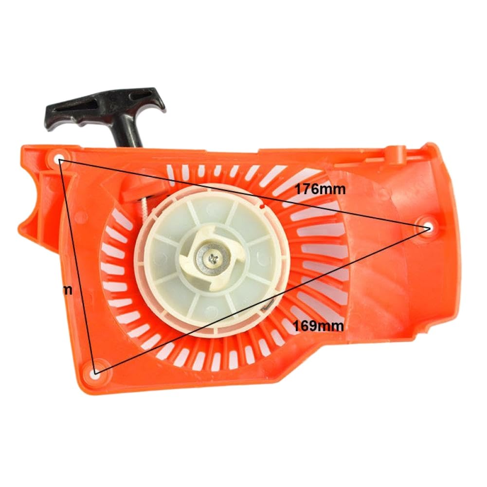 Sostituzione avviamento a Strappo per XCAN G3800 3800 38CC Compatibile con Parti di Riparazione del Motore per Motosega Attrezzi da Giardino