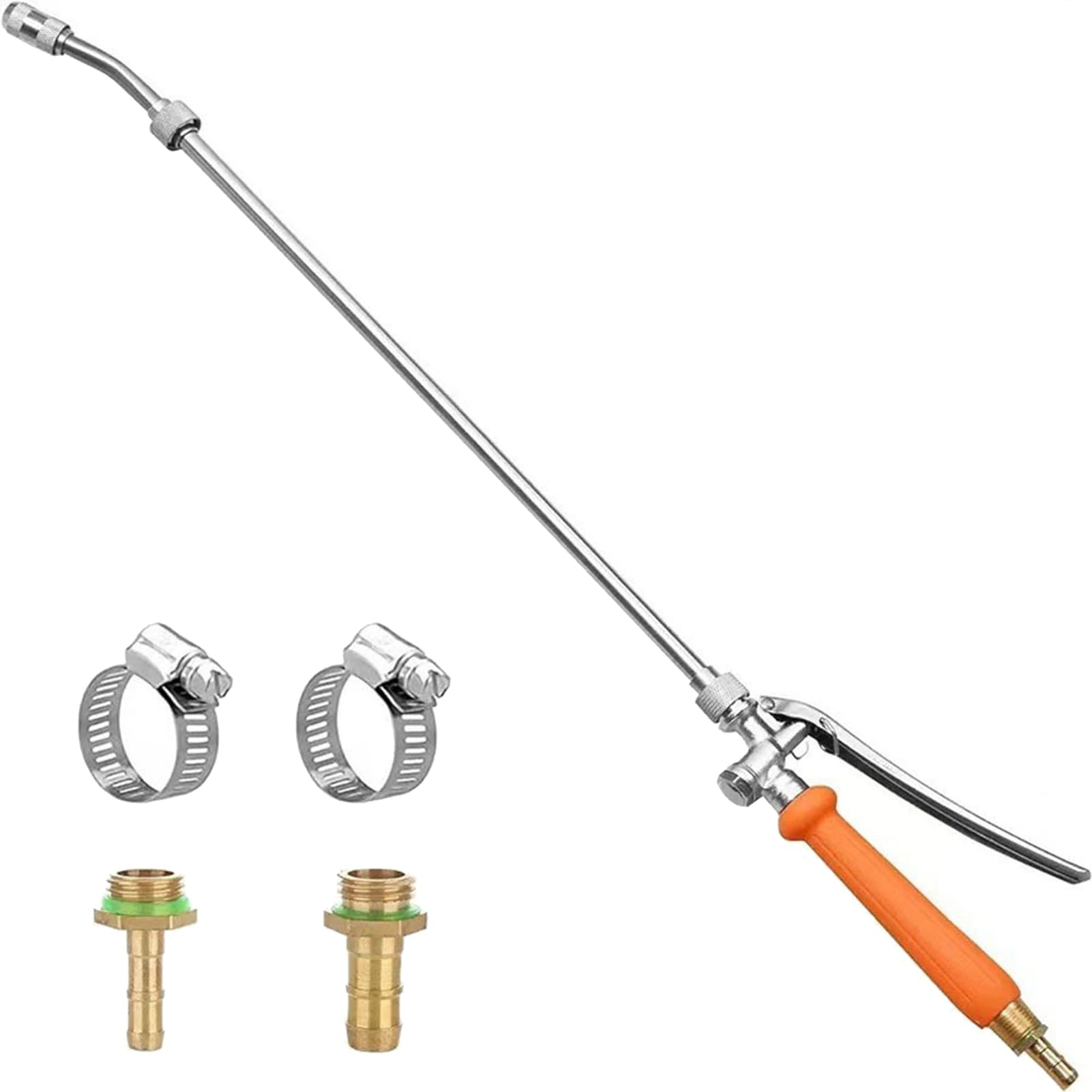 29 Inches Metal Sprayer Wand with 2 Types of Nozzles,Fan Nozzle,1/4