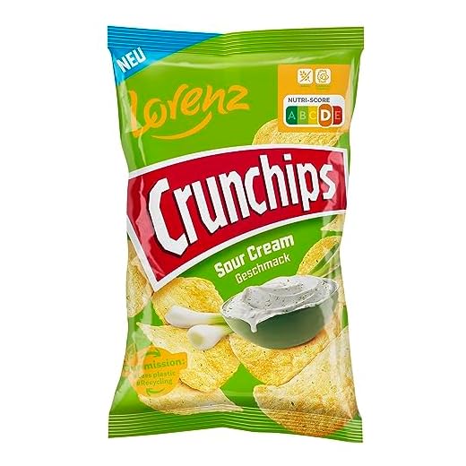 Lorenz Snack World Crunchips Sour Cream 150 g