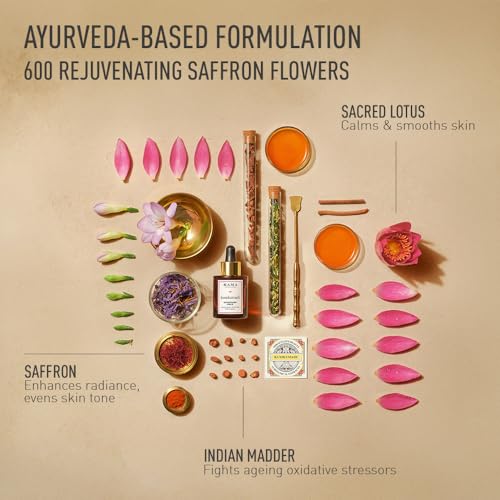 Image of Kama Ayurveda Kumkumadi Youth-Revistalising Facial Oil | Rich in Vitamin A & C (Pack of 2)
