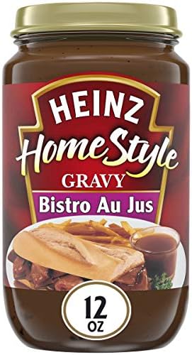 Heinz Homestyle Bistro Au Jus Gravy (12 oz Jars, Pack of 12)