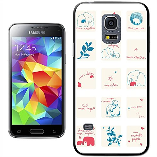 Abstract Elephants rigida per modelli Samsung