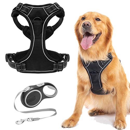 dog harness with removable pack
