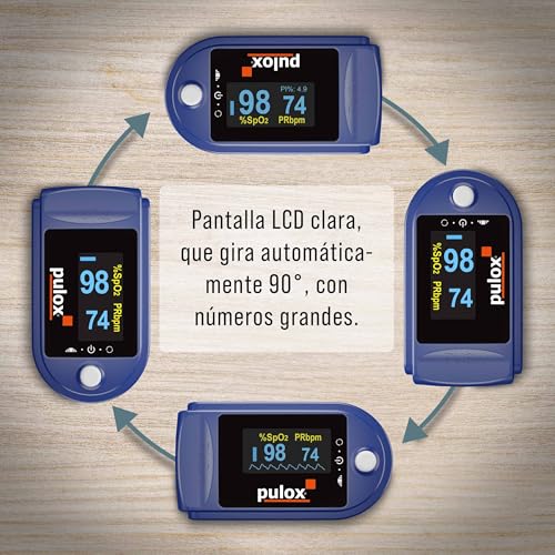 Variante de Pulox pulsioxímetro PO-200 Solo (oxímetro de dedo)