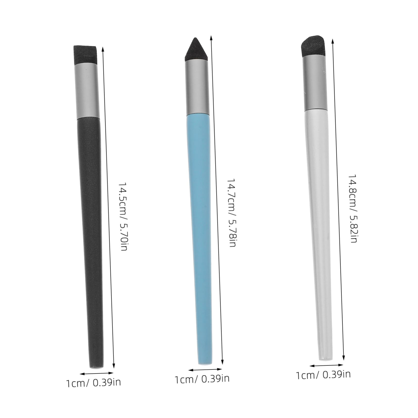 Gatuida Artists' Must-Have: Oil Pastel Smudge Pen Set Blending Sponge Brushes for Transition and Smooth Gradients