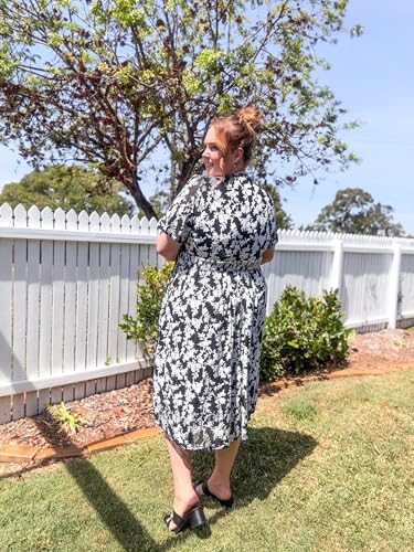 Image of TIYOMI Plus Size Velvet Dress for Women Formal Cocktail Satin Dresses for Wedding Guest XL-5XL (14W-28W)