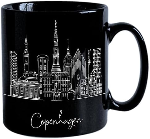 Miniatura 562 de Taza de cerámica Madrid Spain Skyline, taza blanca de recuerdo de Europa de 11 onzas, taza de café personalizada, regalo para cumpleaños, taza