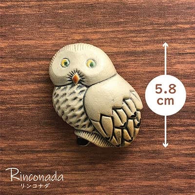 Amazon.co.jp: リンコナダ 白フクロウ M36 冷蔵庫 マグネット 磁石