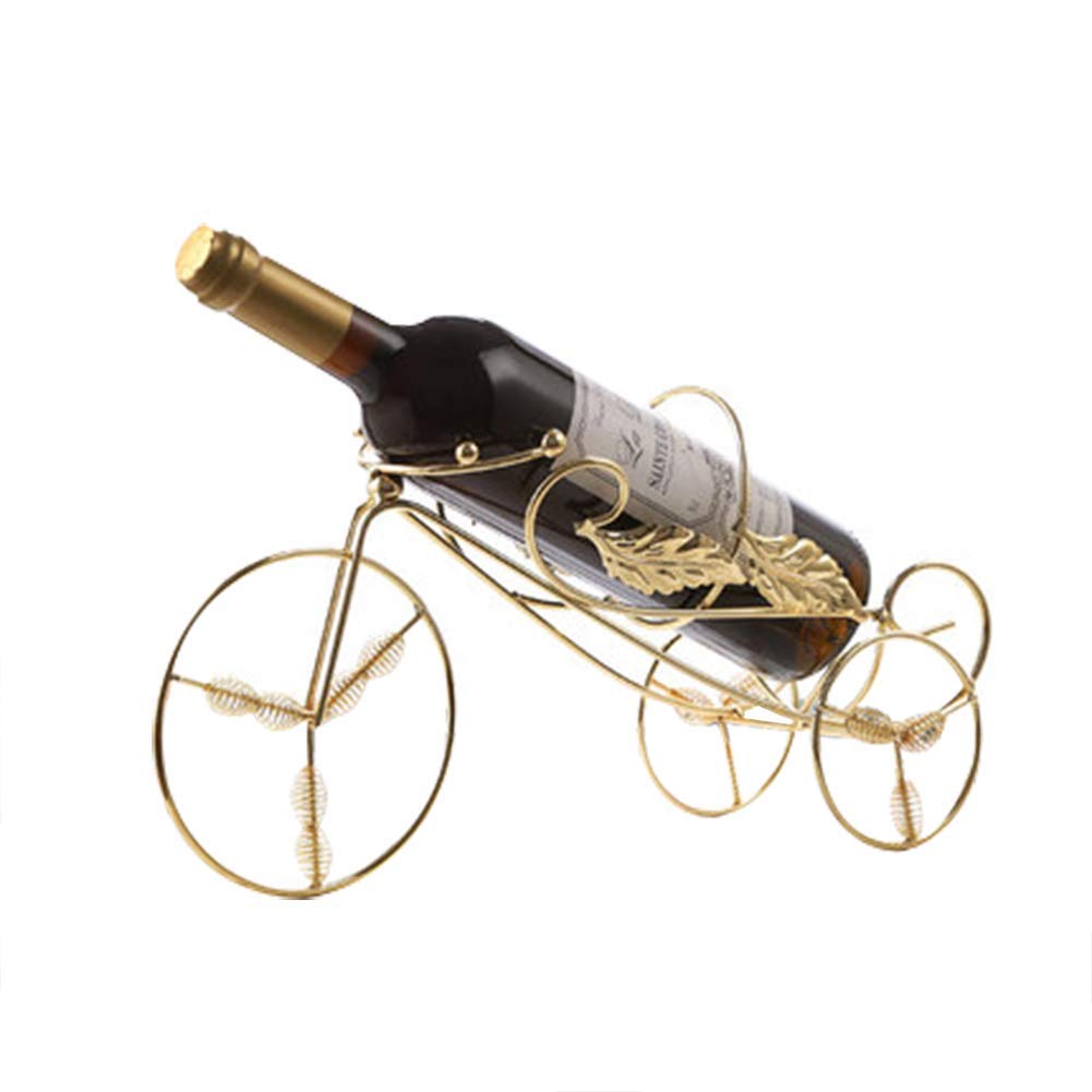 Genérico BotelleroEstante para vinos Portavasos - Estante para Botellas de Vino Tinto Creativo Decoración para estantes para vinos Estante para Botellas de Vino Decorativo Minimalista Moderno Sala de