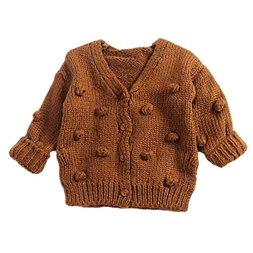 Aincanlx Newborn Infant Baby Girl Sweater Kid Long Sleeve Ruffle Warm Spring Fall Winter Pullover Tops Outfits