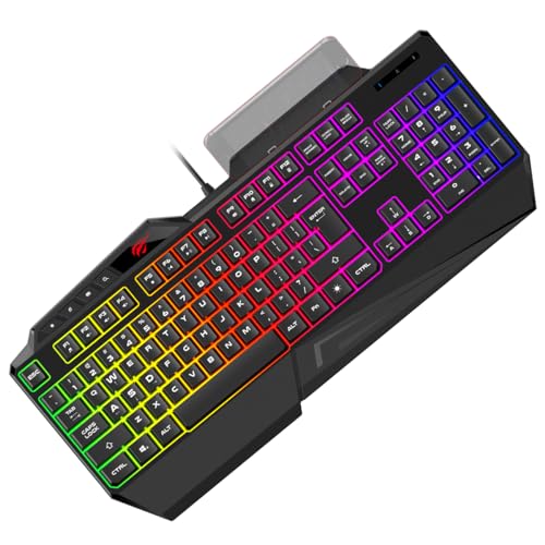 havit GAMENOTE KB488L Membrane Gaming Keyboard RGB