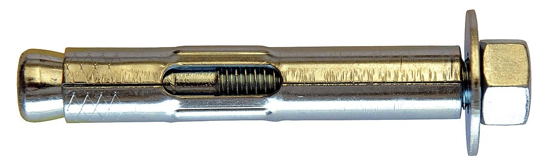 MKT Sup-R-Sleeve 304 Stainless Steel Acorn Nut Mechanical Sleeve Anchor, 1/4