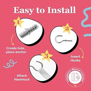 Lilly's Love Stuffed Animal Hammock | Corner Hanging Organizer, Stuffed Animal Storage | Easy to Hang Plushie Net w/Included Anchors & Hooks | Room & Bedroom Decor (Coral) Lillys Love Stuffed Animal Hammock Corner Hanging Organizer Stuffed Animal Storage Easy to Hang Plushie Net wIncluded Anchors Hooks Room Bedroom Decor Coral