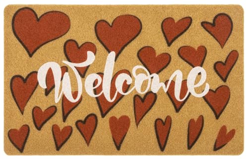 CaySep Welcome Door Mats Front Door Outdoor Entry...