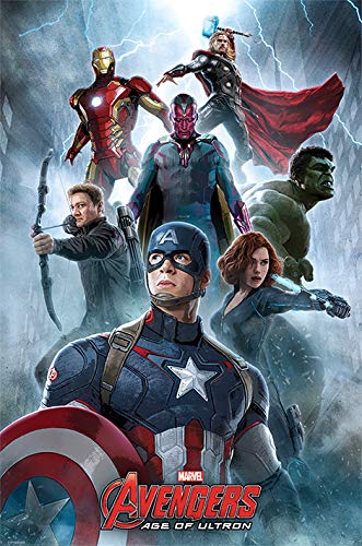 Marvel Comics PP33577 Avengers: Age of Ultron (Encounter) Maxi Poster, Bois Dense, Multicolore, 61 x 91,5 cm Cover