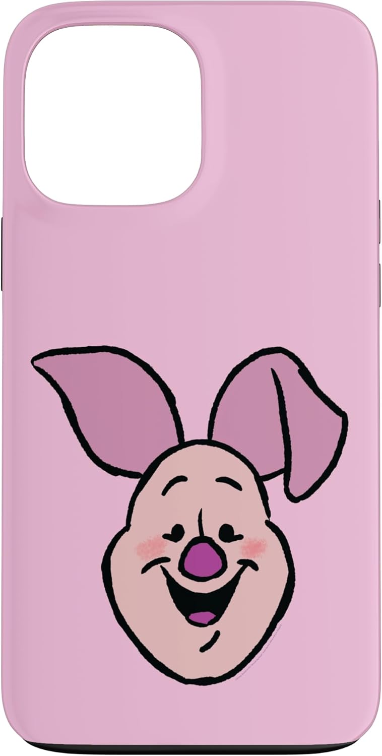 Disney Winnie the Pooh Piglet Happy Big Face Costume Case for iPhone 13 Pro Max