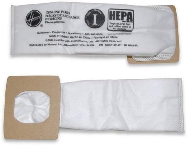 Hoover Type I HEPA Bag (4-Pack), AH10005 -