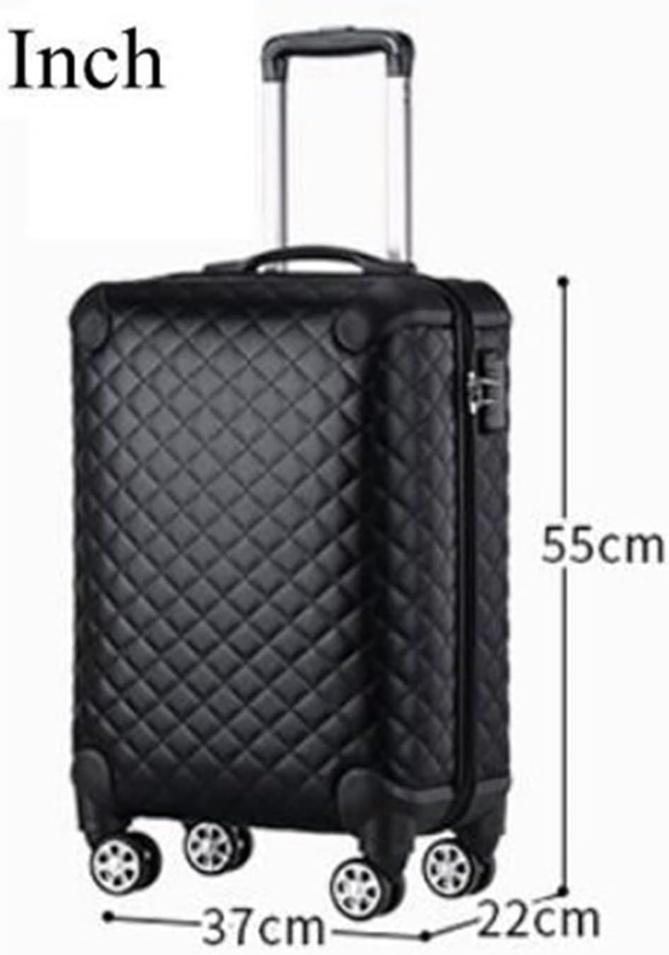 review QYTECxl Carry on Luggage Women Carry on Hand Luggage Suitcase Travel Trolle Bag Wheeled Baggage Suitcase Spinner Suitcase Travel Trolley Bags on Wheels