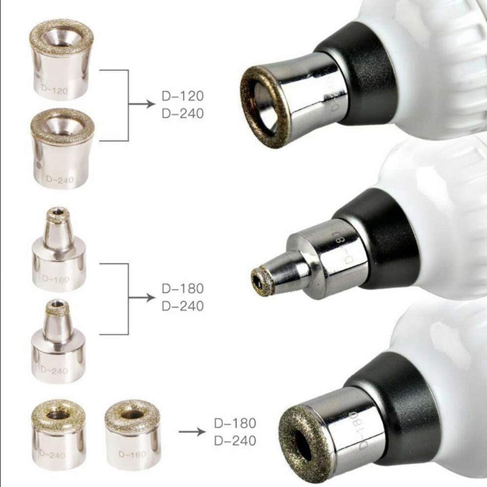 Removedor de aspiradora de poros de espinillas, Juego de Herramientas extractoras de espinillas Recargables por USB con 6 sondas microcristalinas, for Mujeres y Hombres, Todas Las Pieles