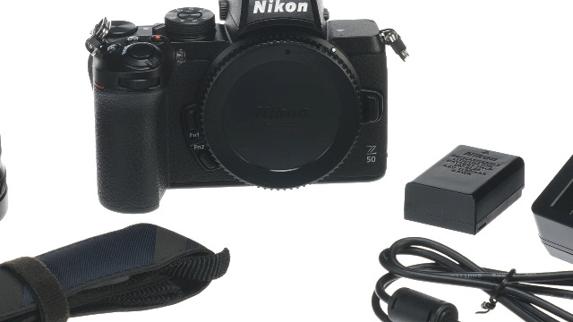 Nippon Electric cz-501-D 2本セット Nikon Z 50 KIT DX 16-50 mm 1:3.5-6.3 VR Kamera DX formatında (20,9