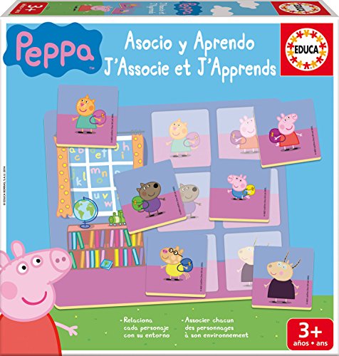 Educa Borras 16226 – associie en leren – Peppa Pig.