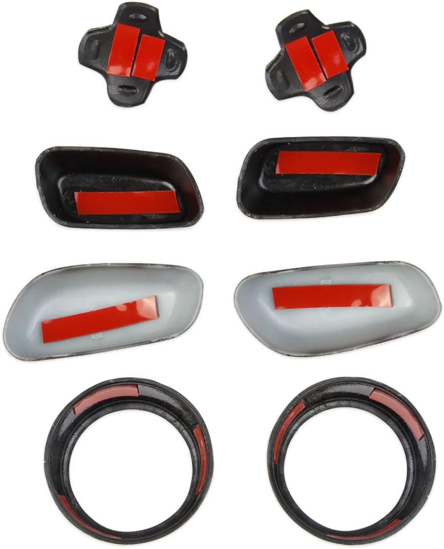 crosselec Carbon Fiber Seat Adjustment Button Cover Trim for Chevrolet Corvette C8 2020-2025