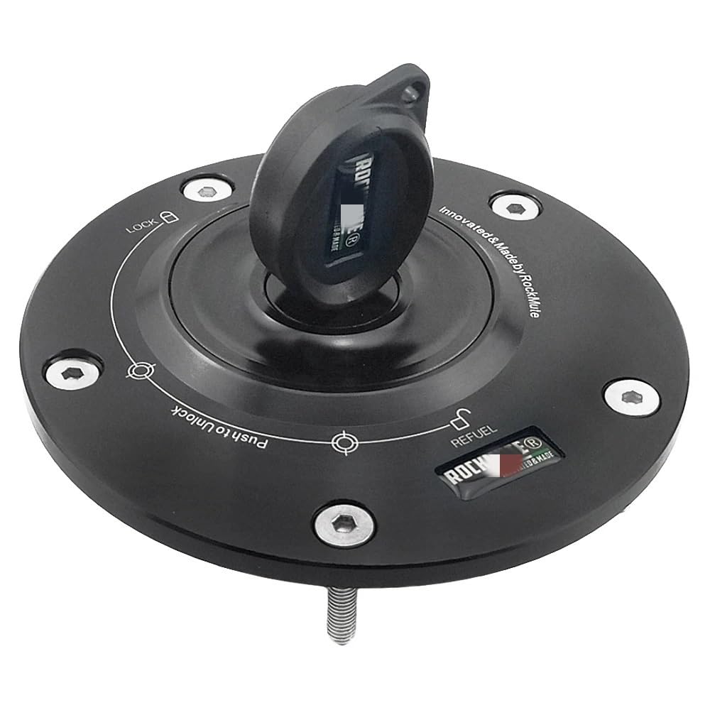 Copertura Tappo Serbatoio Carburante Gas Con Serratura A Chiave Per Kawa&saki ZX-6R NIN&JA ZX6R 2007-2017 ZX10R 2006-2015, ZX14R ZZR1400 2006-2016 Moto tappo serbatoio moto