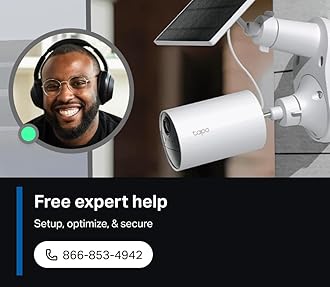 Tapo TP-Link SolarCam C402 Kit, Outdoor Battery Camera w/Solar Panel, Wireless, 1080P, Free Person/Vehicle Detection, SD/Cloud Storage, Color Night Vision, No Hub Needed, Works w/Alexa & Google Home